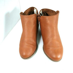 BOOTS OLD NAVY KIDS /GIRLS TAN ANKLE BOOTS SIZE 1